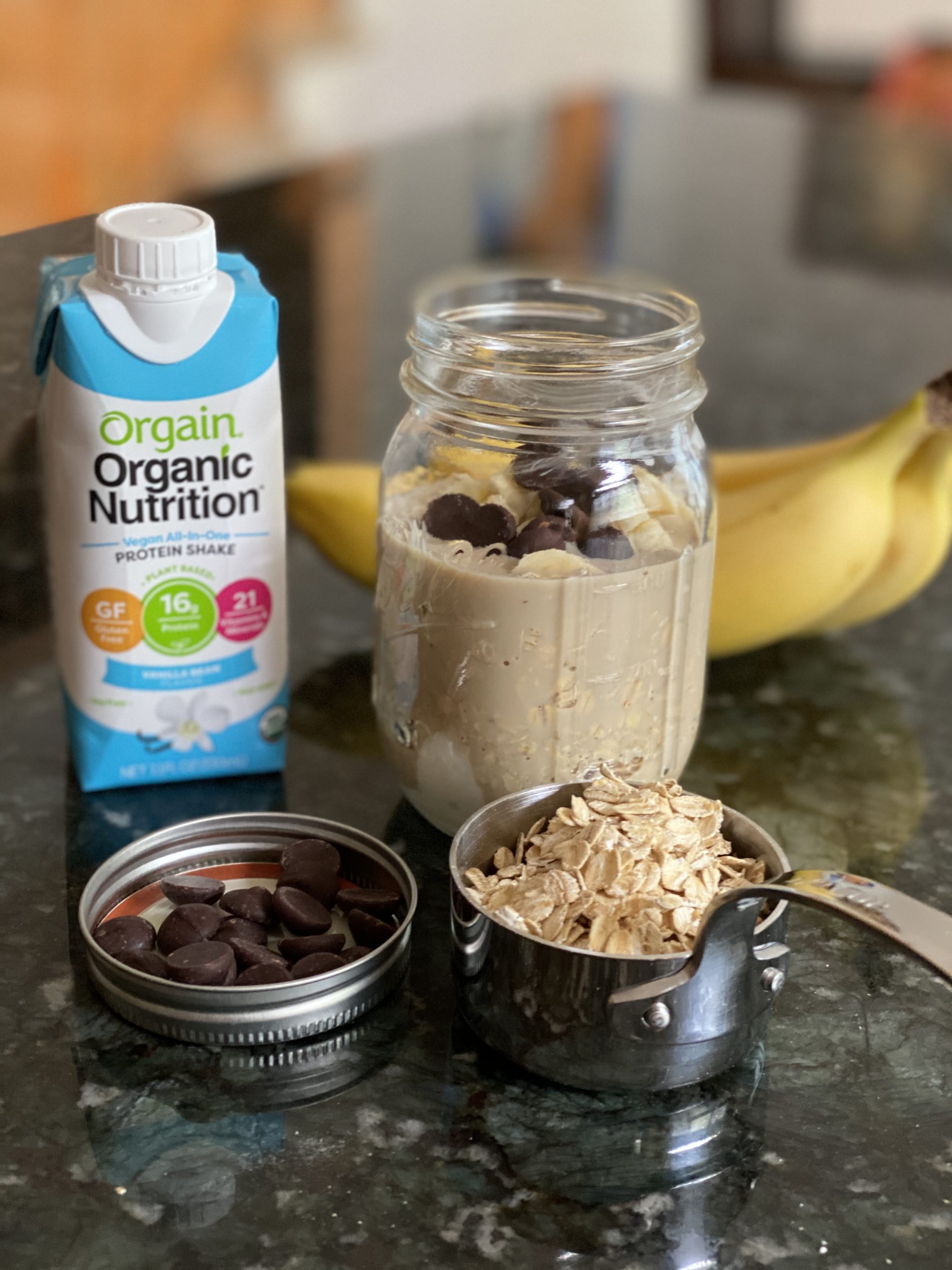 Banana Chocolate Chip Overnight Oats Orgain Healthcare News