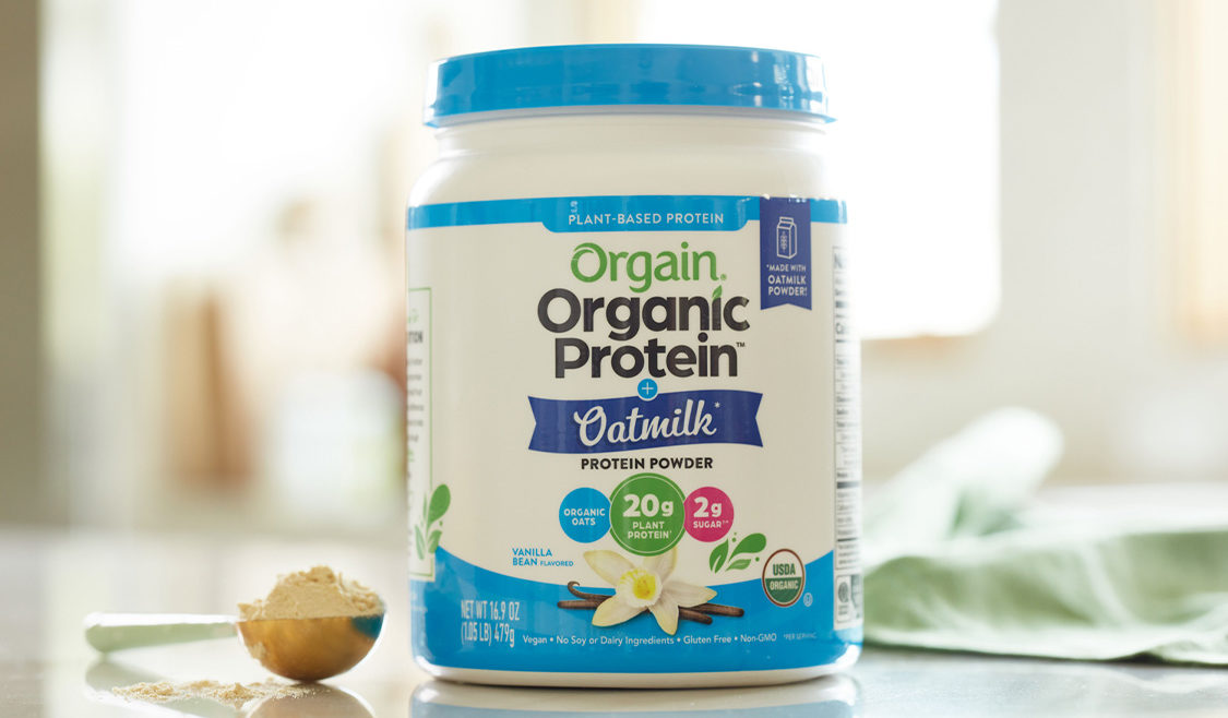 Organic Protein Powder + Oatmilk