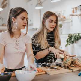 Teens Cooking